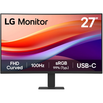  Монитор LG 27U421A-B черный 