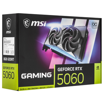  Видеокарта MSI GeForce RTX 5060 8G Gaming OC V1 