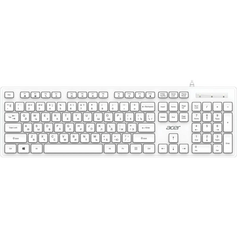  Клавиатура Acer OKW503 (ZL.KBD11.00Q) белый 