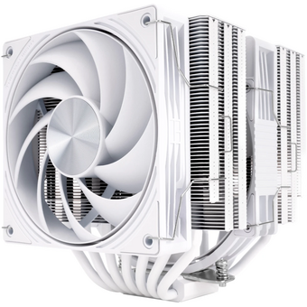  Кулер Thermalright Frost Tower 140 White LGA115X/1200/1700/1851/2011/2066/AM4/AM5 (Dual Tower, 120mm + 140mm PWM Fan, медное основание, 7 тепл. труб) 