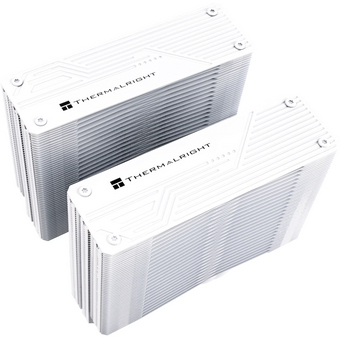  Кулер Thermalright Frost Tower 140 White LGA115X/1200/1700/1851/2011/2066/AM4/AM5 (Dual Tower, 120mm + 140mm PWM Fan, медное основание, 7 тепл. труб) 