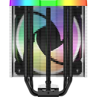  Кулер BLOODY AC-16 (ac-16-argb220-bk), 4-pin, ARGB, 120мм, черный, retail 