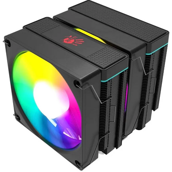  Кулер BLOODY AC-17 (ac-17-argb270-bk), 4-pin, ARGB, 120мм, черный, retail 