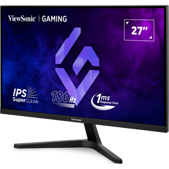  Монитор ViewSonic VX27G1-HD черный IPS LED 16:9 HDMI матовая 300cd 178гр/178гр 1920x1080 180Hz DP FHD 3.5кг 