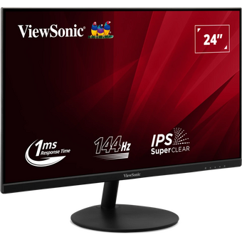  Монитор ViewSonic VA24E2-H черный 