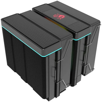  Кулер BLOODY AC-17 (ac-17-argb270-bk), 4-pin, ARGB, 120мм, черный, retail 
