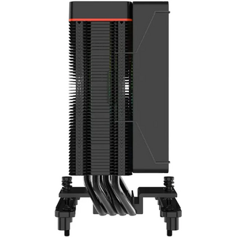  Кулер BLOODY AC-15 (ac-15-argb240-bk), 4-pin, ARGB, 120мм, черный, retail 