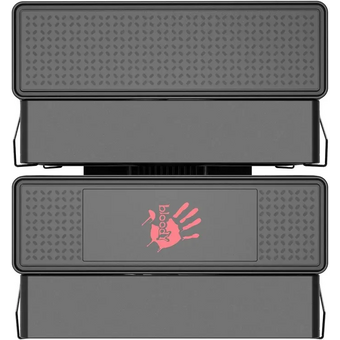 Кулер BLOODY AC-17 (ac-17-argb270-bk), 4-pin, ARGB, 120мм, черный, retail 