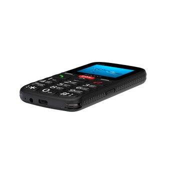  Мобильный телефон Maxvi B115 черный 