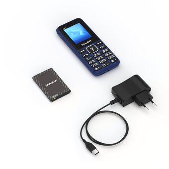  Мобильный телефон Maxvi C27i синий 