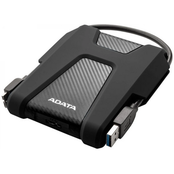  Внешний HDD ADATA HD680 (AHD680-1TU31-CBK) 2.5" 1.0Tb USB 3.1, черный, MIL-STD-810G 516.6 