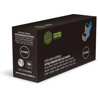 Картридж лазерный CACTUS CS-PC-211EV-MPSXL черный 10000стр для Pantum M6500/M6500W/M6506NW/M6507/M6507W/M6550W/M6550NW/M6557N 