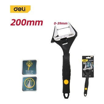  Ключ разводной Deli DL120508 39мм 