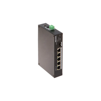  Коммутатор неуправляемый Hikvision DS-3T1306P-SI/HS 1SFP 3PoE 1PoE+ 1PoE++ 60W 
