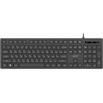  Комплект клавиатура и мышь Acer OCC504 (ZL.ACC11.00M) клав черный мышь черный 