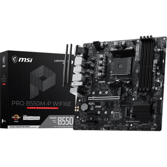  Материнская плата MSI Pro B550M-P Wifi6E 