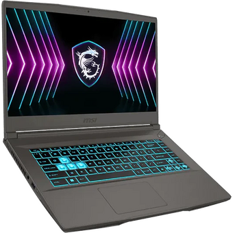  Ноутбук MSI Thin 15 B2RVE-3602XRU (9S7-16R831-3602) Core 5 210H 16Gb SSD512Gb NVIDIA GeForce RTX4050 6Gb 15.6" IPS FHD (1920x1080) без ОС grey WiFi 