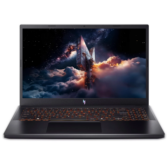  Ноутбук Acer Nitro V 15 ANV15-52-70SQ (NH.QUASA.001-Win11H) Core 7 240H 16Gb SSD512Gb NVIDIA GeForce RTX4050 6Gb 15.6" IPS FHD (1920x1080) black WiFi 