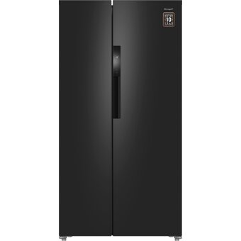  Холодильник Weissgauff WSBS 550 Built-in NoFrost Inverter Black 