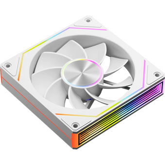  Кулер PcCooler FG120R ARGB WH Reverse (120x120x25mm, 4-pin PWM, 54CFM, 28.4dBA, 1800RPM, White) 