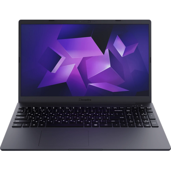  Ноутбук Kvadra Nau LE15T (Y22L01CAS120R_A567CC) Core i5 1335U 16Gb SSD512Gb 15.6" IPS FHD (1920x1080) без ОС graphite WiFi BT Cam 