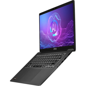  Ноутбук MSI Modern A14 AI+ F3HMG-041XRU (9S7-14SK21-041)AMD Ryzen AI 5 330/16Gb (2*8 D5)/SSD512Gb/UMA/14"/IPS/FHD/1920x1080/60Hz/NoOS/RJ-45/Grey/1.4kg 