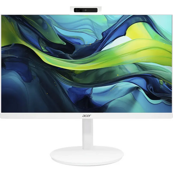  Моноблок Acer Aspire C27A-P1MTL (DQ.BX7CD.001) Full HD Core Ultra 5 115U 16Gb SSD512Gb Arc graphics CR Eshell GbitEth WiFi BT клавиатура мышь белый 