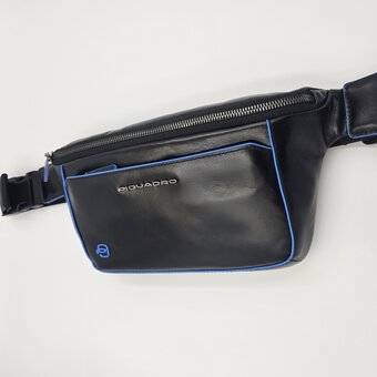  Сумка Piquadro Blue Square CA2174B2/N кожа натуральная, черный 