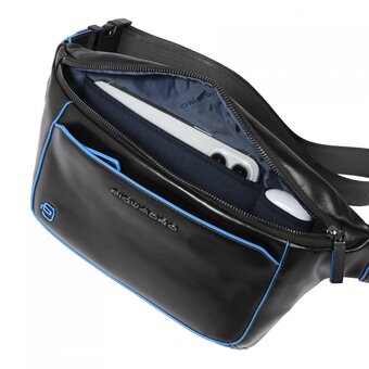  Сумка Piquadro Blue Square CA2174B2/N кожа натуральная, черный 
