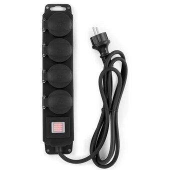  Сетевой фильтр Buro 400MDP-10-B 10м 4 розетки черный 