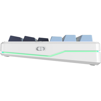  Клавиатура AULA F87Pro V2 Бело-сине-тёмно-пурпурный Star Vector свитчи РУС 