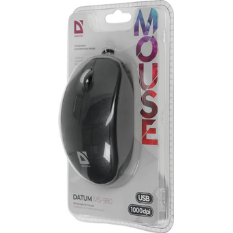  Мышь Defender Datum MS-980 (52981) черный 