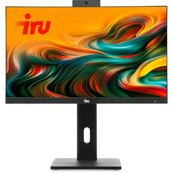  Моноблок IRU Tactio 23IP (2194076) 23.8" Full HD i3 14100 (3.5) 8Gb SSD480Gb UHDG 730 без ОС WiFi BT 120W Cam черный 1920x1080 (RUS) 