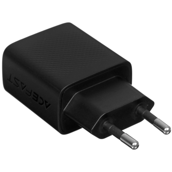  СЗУ ACEFAST A98 PD30W Gan USB-C+USB-A Charger EU Black 