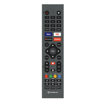  Телевизор RASKAT 43F2200B черный 