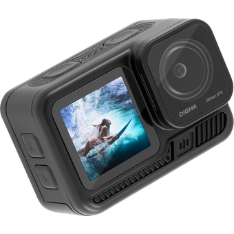  Экшн-камера Digma DiCam DC970 Combo 1xCMOS 12Mpix черный 
