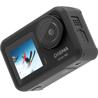  Экшн-камера Digma DiCam DC980 Combo 1xCMOS 12Mpix черный 