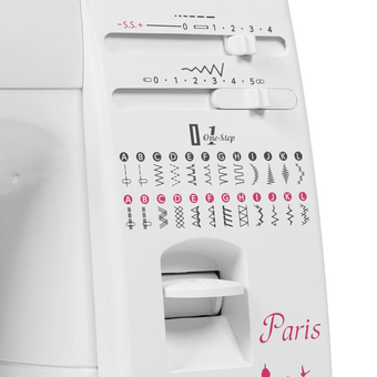  Швейная машина Janome Q-23P белый/рисунок 