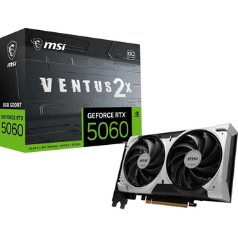  Видеокарта MSI GeForce RTX 5060 Ventus 2X OC V1 (RTX 5060 8G Ventus 2X OC V1) 