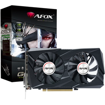  Видеокарта Afox RTX3050 6GB (AF3050-6GD6H7-V2) GDDR6 96bit DVI DP HDMI ATX 2Fan RTL 