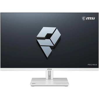  Моноблок MSI Pro MAX 27P Z 8MG-008 (9S6-A0122S-008) Full HD Ryzen 5 220 (3.2) 16Gb SSD512Gb RGr без ОС WiFi BT клавиатура мышь Cam белый 1920x1080 