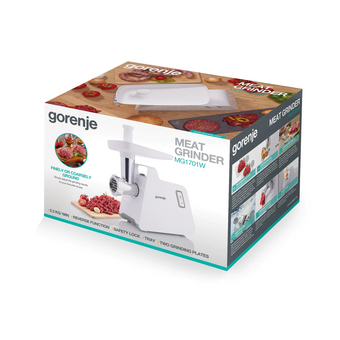  Мясорубка Gorenje MG1701W белый 