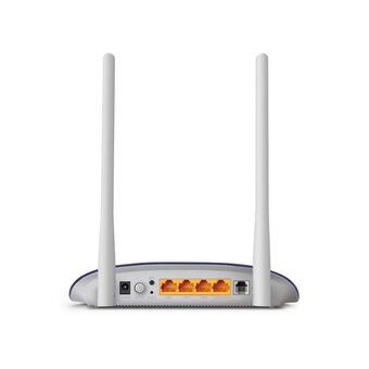  Wi-Fi роутер TP-Link TD-W9960 N300 с модемом VDSL/ADSL, до 300Мбит/с на 2,4ГГц, VDSL до 100Мбит/с 