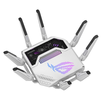  Маршрутизатор ASUS GT-BE19000 (90IG09S0-MO9A0V) AI WiFi 7 2x10G 4x2.5G 2xUSB 11529+5764+1376Mbps 6GHz/5GHz/2.4GHz 