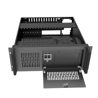  Корпус Foxline FL-4U-835, 4U Rack, ATX, M-ATX, ITX, w/o psu, (support 1x2,5" int, 8x3,5" 2xUSB 2.0,1x120mm fan) 