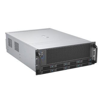  Корпус YCC YRM-46508A0-002, YRM-46508A0, 4U, E-ATX, 8x3,5"/2,5" hotswap HDD bays, SAS/SATA 12GB/s 