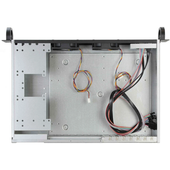  Корпус Procase RU230-B-0 2U front/rear-access rack, черный, без блока питания, глубина 300мм, MB 12"x9.6" 