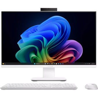  Моноблок Asus PM670KA-WPE0300 (90PT0451-M00ZV0) 27" AI 5 330 (2) 16Gb SSD512Gb RGr без ОС GbitEth WiFi BT 120W клавиатура мышь Cam белый 1920x1080 