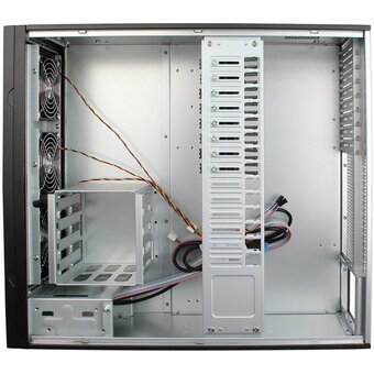  Корпус Foxline FL-T4U435, 4U/Tower, ATX, w/o psu, (support or CRPS), 1x2,5" ext, 4x3,5" int, 2xUSB 3.0,3x9025mm fan 