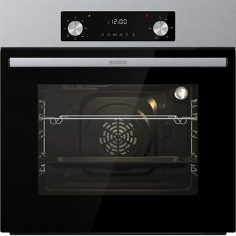  Духовой шкаф Gorenje BO6635E01X черный 